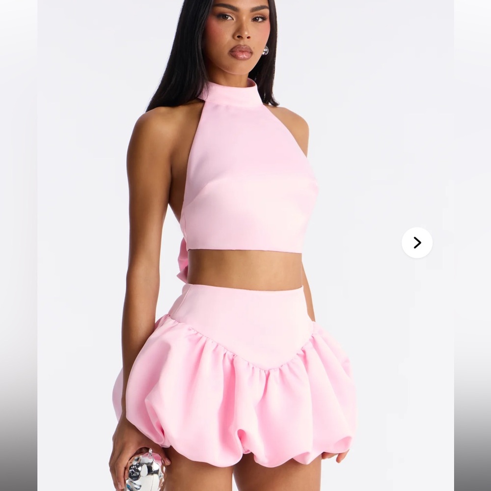 Pink Women's Skirt set